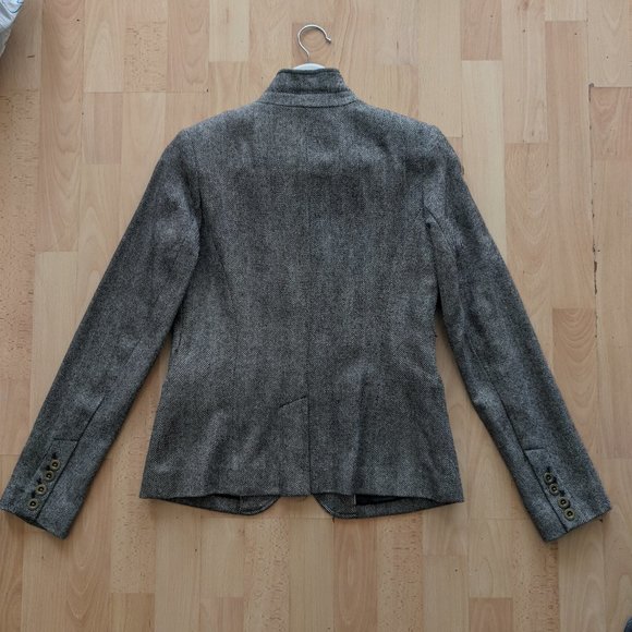 Women's Blazer Jacket Herringbone small - Picture 2 of 3